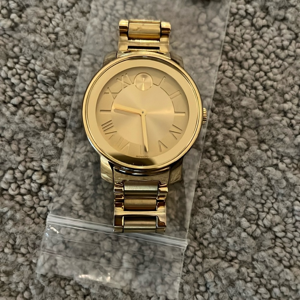 Movado Gold Watch